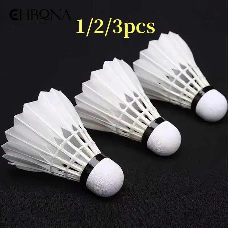 Novos bolas de badminton de pe - Feather Shuttlecock avaliação e preço