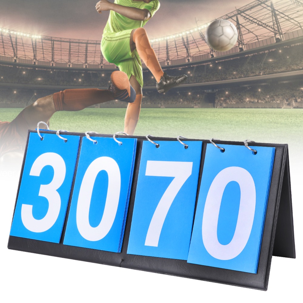 Placar portátil azul com 4 díg - Scoreboard Digital avaliação e preço