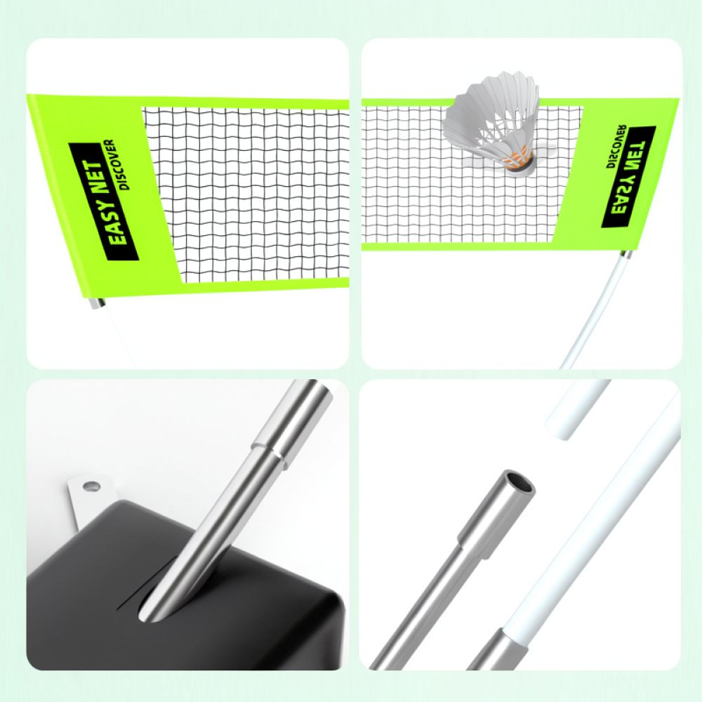 Suporte de rede de badminton p - Badminton Net avaliação e preço